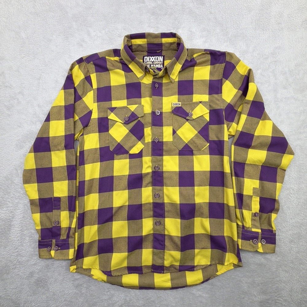 DIXON FLANNEL LTD COLLECTOR EDITION "THE MAMBA" LONG‎ SLEEVE M SHIRT, EXCELLENT